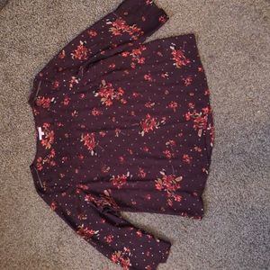 Maroon Blouse